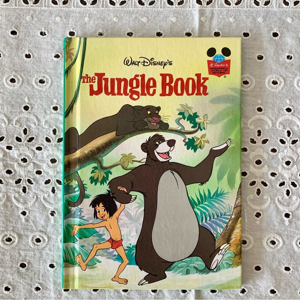 The Jungle Book - Hardcover - 1993 Vintage - Like New - Children’s Book